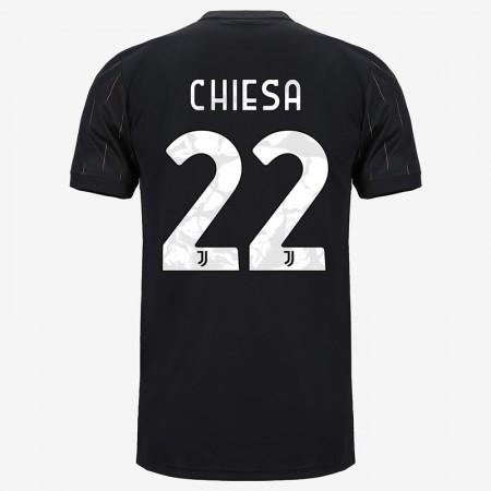 Maillot de Foot Juventus Federico Chiesa 22 Exterieur 2021/22
